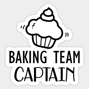 Baking Team Captain Sticker